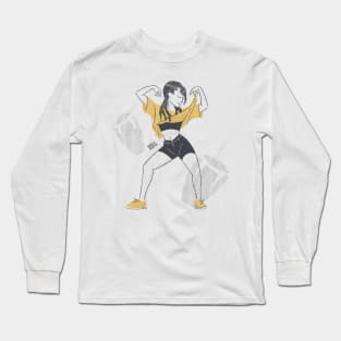 Dancing girl Long Sleeve T-Shirt